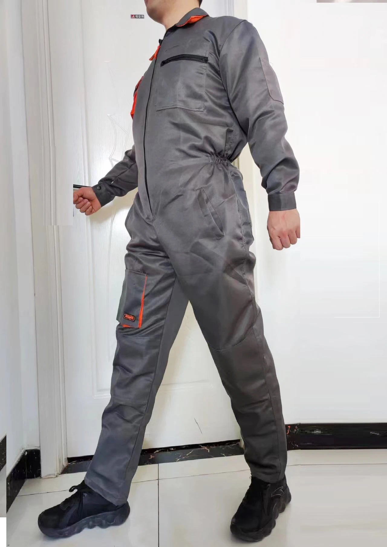 Work Overall Uniform Men‘s Working Coverall Welding Suit Car Repairmen Workshop Jumpsuit Mechanic Uniform Workwear overol hombre
