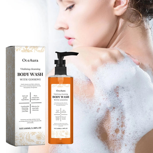 Happy Bath Body Wash Oil Deep Cleaning Dirt Remove Back Acne Smooth Brighten Skin Relax Body Improve Mood Refreshing Shower Gel