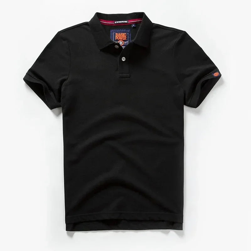Shirts for Men 2025 Streetwear Fashion Summer Men Lapel Cotton Golf Wear Tops Luxury Polos Oversized Shirts and Blouses T-shirts