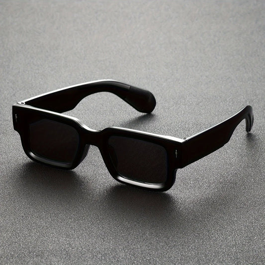 Rectangular Fashionable Glasses Suitable for Climbing Fishing Leisure Sports Decorative Outdoor Parties Travel, Driving, Glasses
