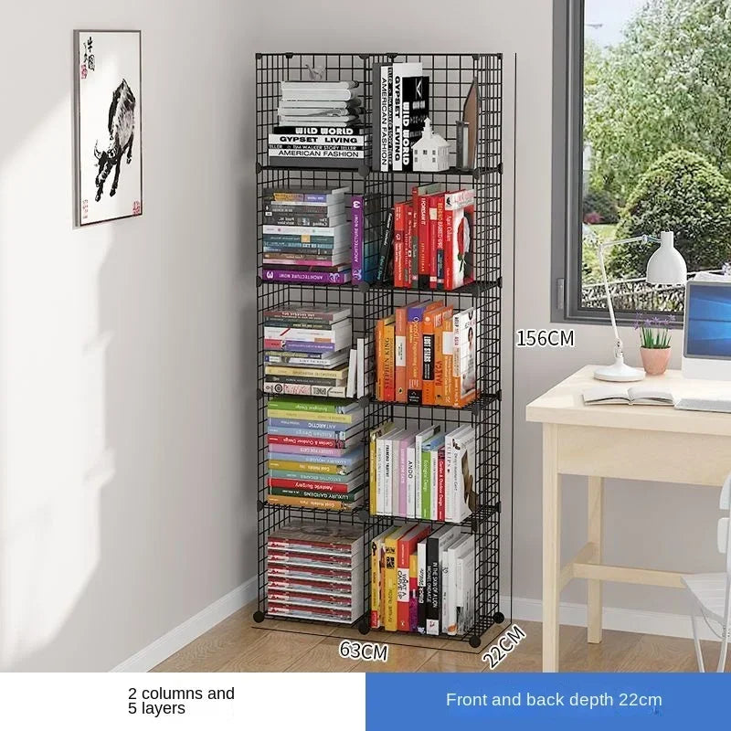 Furniture Bookstore Shelf Floating Bookshelf Bookcase For Books Home Storage Toy Desk Organization Room Shelves Mobile Library