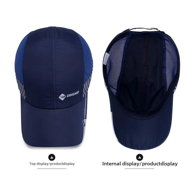 Men's Hats, Spring And Summer, New Outdoor Sunshade Travel Hats, Fashionable Casual Baseball Caps, Young And Middle-Aged Caps