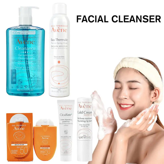 Skin Care Set Removes Face Dirt Whitening Cream Deep Cleansing Cleanser Cleansing The Face Moisturizing Facial Cleanser Skincare
