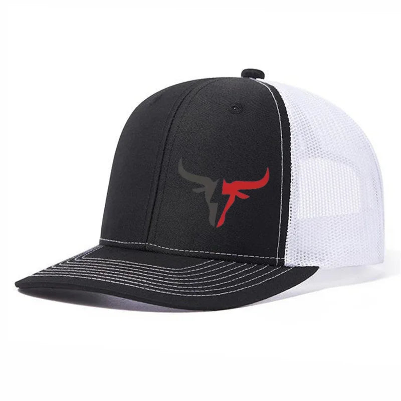 Spring and Summer Hip Hop Caps Fashion Men's Mesh HatAdjustable Street Dance Baseball Hat Unisex Fishing Hat Truck Cap A Sun Hat