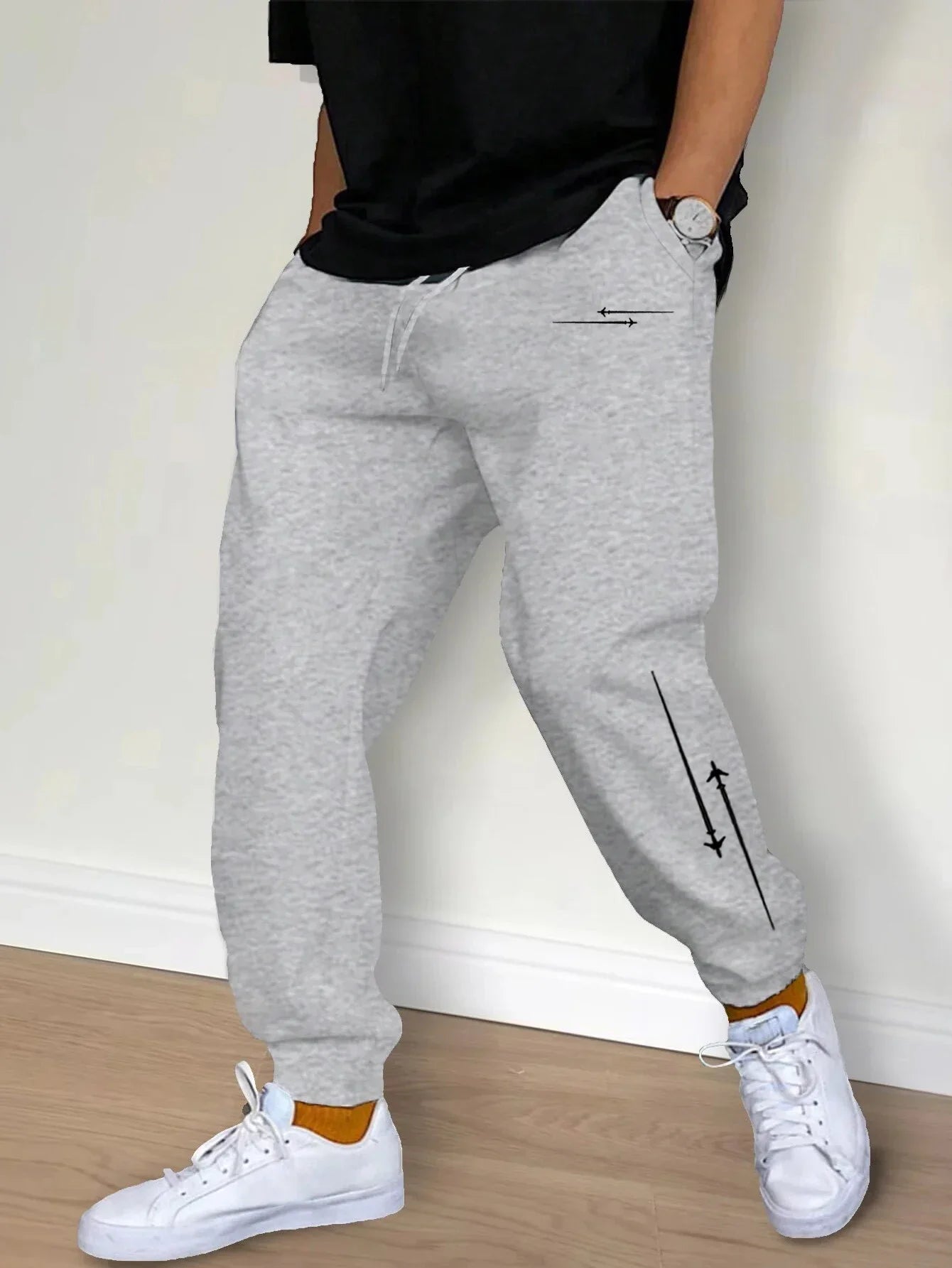 Trousers Fashion Versatile Quality Casual Mens Sweatpants Tracksuit Daily Printing Sale Gym Jogging Pants Comfortable Soft Sport