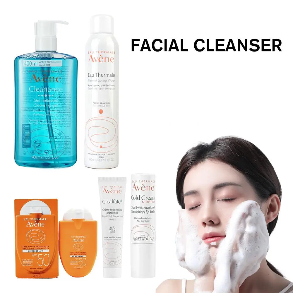 Skin Care Set Removes Face Dirt Whitening Cream Deep Cleansing Cleanser Cleansing The Face Moisturizing Facial Cleanser Skincare
