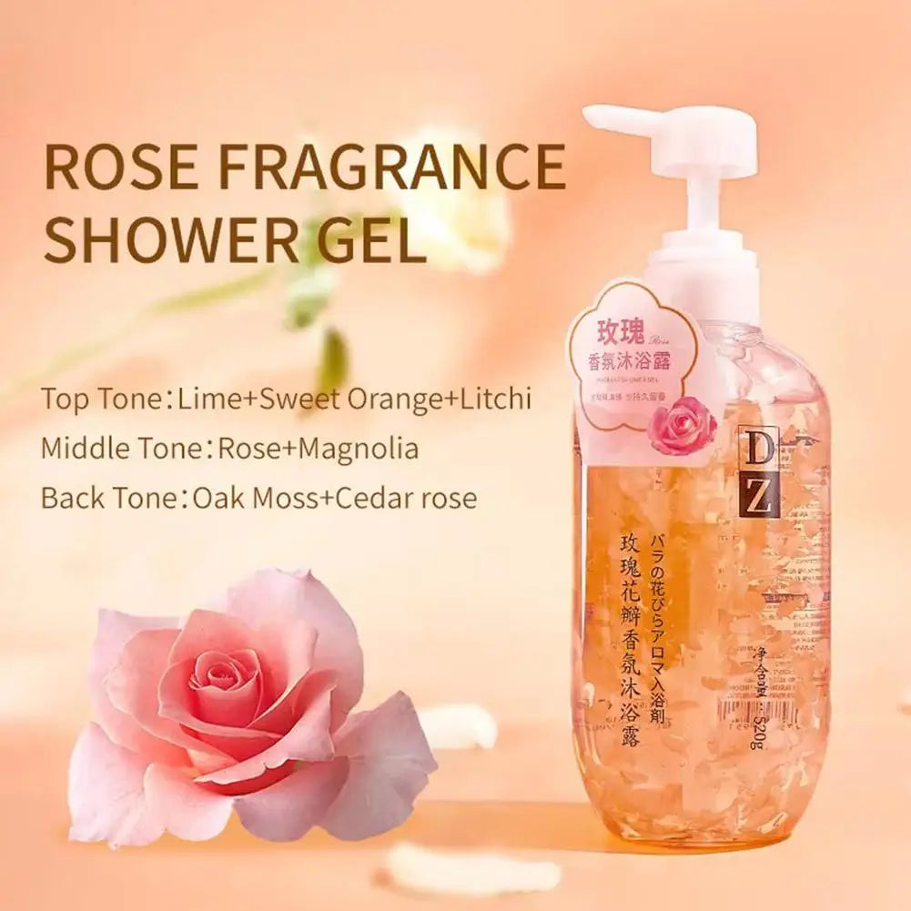 NEW Aromatherapy Moisturizing Body Wash Large Capacity 520ml Long-Lasting Fragrance Deep Cleansing Moisturizing Body Wash