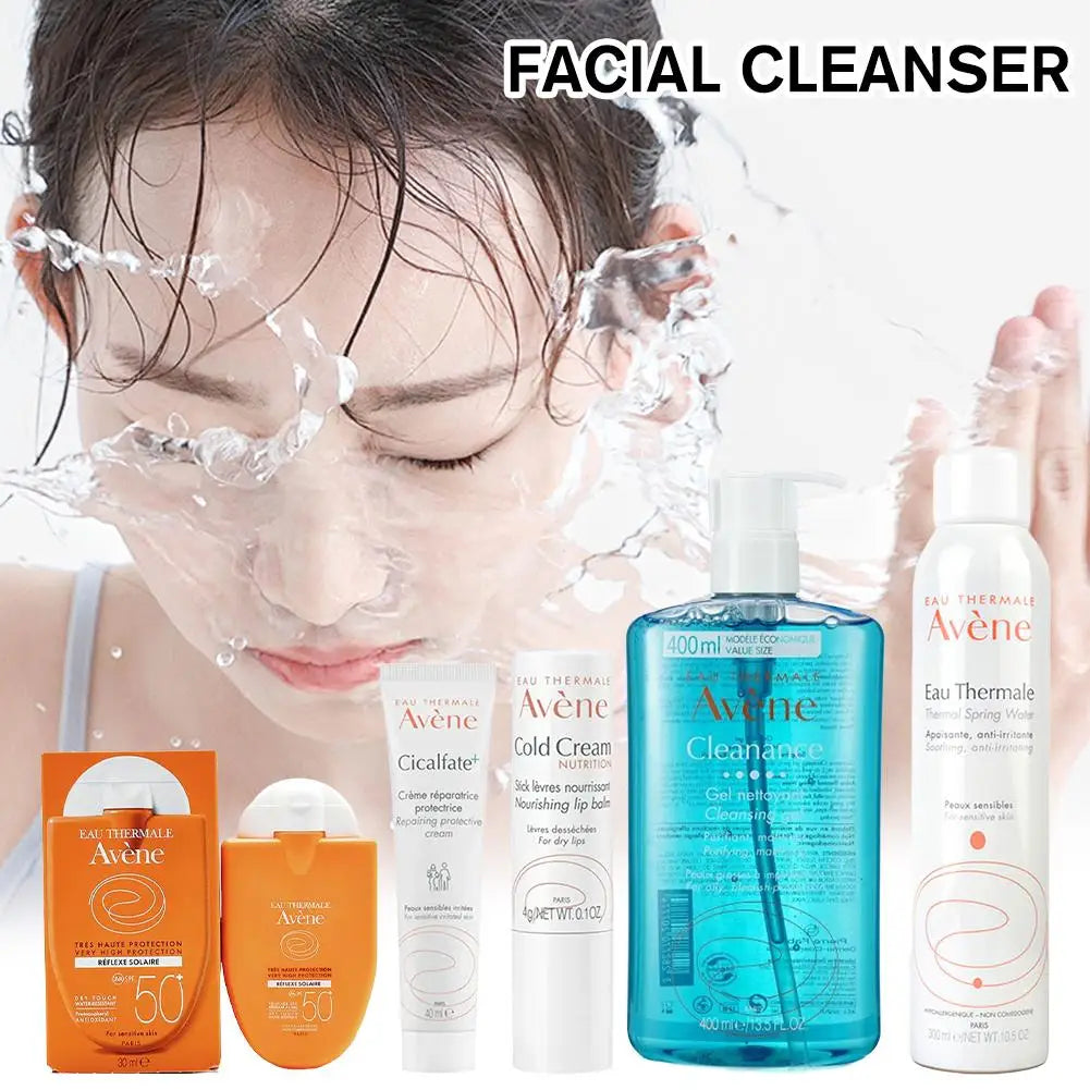 Skin Care Set Removes Face Dirt Whitening Cream Deep Cleansing Cleanser Cleansing The Face Moisturizing Facial Cleanser Skincare